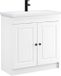vidaXL Badkamermeubel Set Wit 78,5 x 37,5 x 81 cm Bewerkt hout