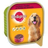 Pedigree Hondenvoer met rundvlees en kalkoen in pastei, container 300 g - 20 schalen