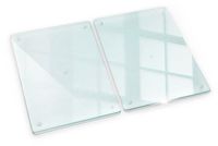 Tulup Glazen Snijplank - SET van 2 STUKS 40 x 52 cm