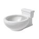 Kwirkworks Toilet gevormde kom voor snacks, voedsel voor huisdieren, granen, water, ramen - 7 inch