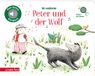 Ich Peter und der Wolf - Pappbilderbuch mit hochwertigem Sound (Mein kleines Klangbuch)