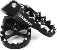 Holeshot Honda Crf450r/crf450rx/cr250r/crf250rx Voetsteunen Zilver