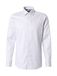 OLYMP Level 5 body fit chemise - structure - argenté - facile à repasser - taille du col : 38