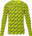 Uhlsport Maillot de gardien de but Progressive Jaune fluo Noir