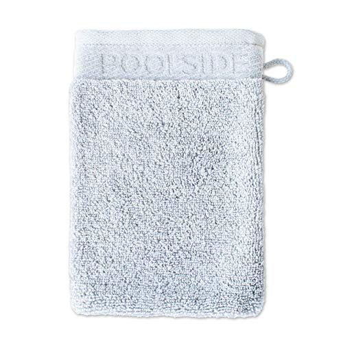 Möve Poolside washand 20 x 15 cm zilver