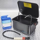 Datona® Onderdelenreiniger Startpakket - 8 L Ontvetterbak - Inclusief Koudontvetter 5 L en Reinigingsborstel