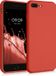 kwmobile telefoonhoesje geschikt voor Apple iPhone 7 Plus / iPhone 8 Plus - Back Cover - Mandarijn Oranje