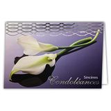 Afie 24-5005 kaart met enveloppen, 145 x 105 mm, motief looi de Fleurs Aren, wit