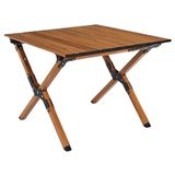 HOME DECO FACTORY HDO0071 Mariposa Model Campingtafel Tuinmeubeltafel Buitentafel Naturel 58x44x60 cm