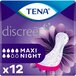 Tena Discreet Maxi Night - 72 Incontinentie Inlegkruisjes - Unisex
