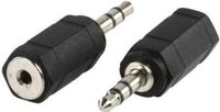 PremiumCord adapter 3,5 mm stereo jack m - 2,5 mm stereo jack F