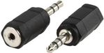 PremiumCord adapter 3,5 mm stereo jack m - 2,5 mm stereo jack F