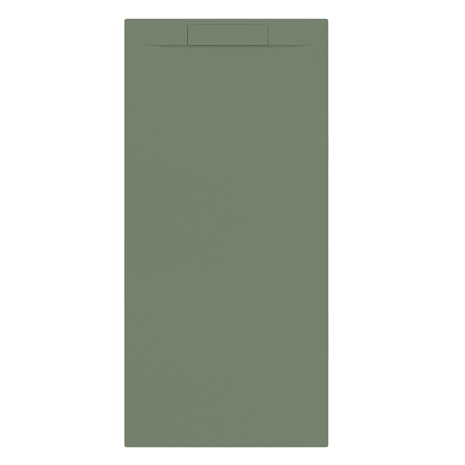 Allibert Douchebak + sifon allibert rectangle 180x80 cm eucalyptus groen