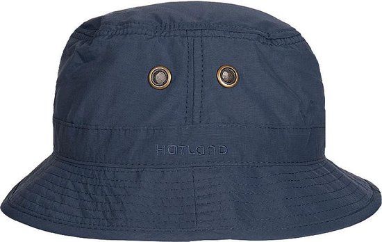 Hatland Kasai Waterbestendige UV Bucket Hoed - Leisteenblauw - Heren - Maat M