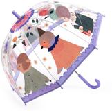 Djeco Kinderparaplu Muzikale Dieren Transparant Kleurrijk