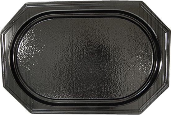 IEZZY disposables Cateringschaal 55cm rPET Zwart