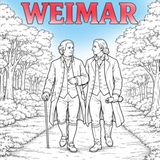 WEIMAR: A Fairytale Coloring Book Full of History, Culture and Calm