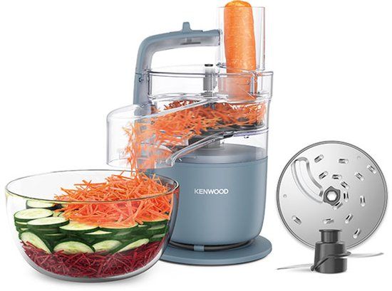 Kenwood MultiPro Go FDP22.130GY Foodprocessor Blauw