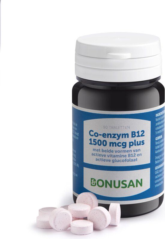 Bonusan Actief vitamine B12 1500 Complex Tabletten