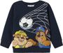 NAME IT NMMJAAKO PAW SWEAT UNB CPLG Jongens Sweater Navy Blazer