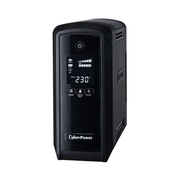CyberPower CP900EPFCLCD-UK - Ononderbroken stroomvoorziening (UPS) - Zwart