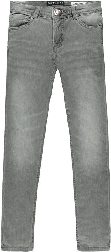 Cars Jeans Jongens Jeans PRINZE regular fit - Grey Used - Maat 146
