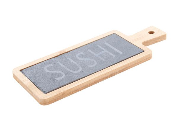 Cosy&Trendy Plank - Bamboe-Leisteen - Rechthoekig - 23 cm x 9 cm x 1 cm