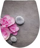 1209 Cedo Toiletzitting softclose met quick-release universeel Orchid stones