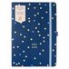 Busy B A5 Dagboek met A-pagina - Mid-Year Academisch Dagboek - 25 aug - 26 aug - Navy Spot Journal - Planner met Dag een Pagina-indeling, Pen Loop, Notities, Tijdschema's Jaar Planner & Elastische