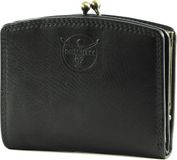 CHIEMSEE Leren Portemonnee Leather Wallet Black Zwart