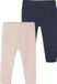 Vertbaudet Set van 2 lange baby-leggings meisje