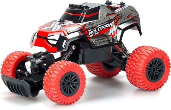 Exost RC X-Wildfire Terreinwagen 1:12 - Zwart/Rood
