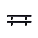 XIVADA Poignée Reza - noir - entraxe 160 mm - Set de 2