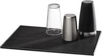 APS-Germany Barmat - 52x8 cm - Zwart - Set van 2 stuks