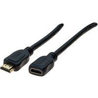 Exertis Connect - High Speed HDMI Extension Cable with Ethernet - 5m - Black