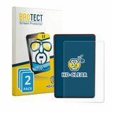 BROTECT - Screenprotector voor Bafang VD04 - Folie Beschermfolie transparant 2 Stuks
