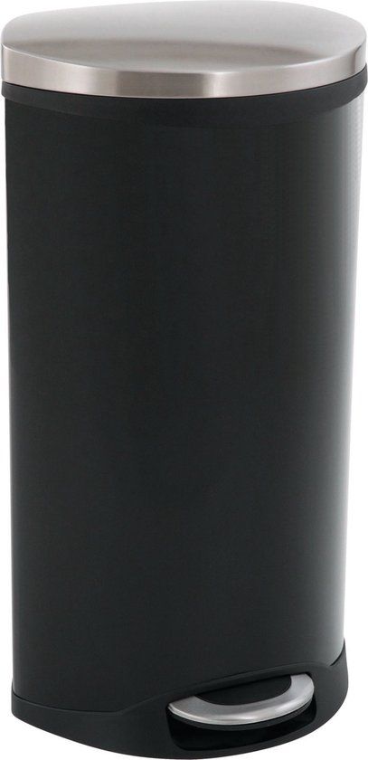 EKO Pedaalemmer - 30 l - Zwart