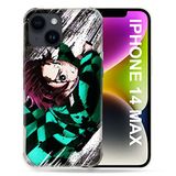 Beschermhoes Manga Demon Slayer Tanjiro iPhone 14 Plus (6.7 inch) Protective Case