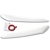 Koplampspoilers RDX Racedesign Koplampspoilers compatibel met Citroën Jumper & Fiat Ducato & Peugeot Boxer 2014- / Opel Movano 2021- / Toyota Proace Max 2024- (ABS wit glanzend)