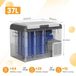Réfrigérateur portable 37 litres - Réfrigérateur/congélateur de voiture - 12/24 V DC - 100–240 V AC - Convient pour le camping et les camping-cars