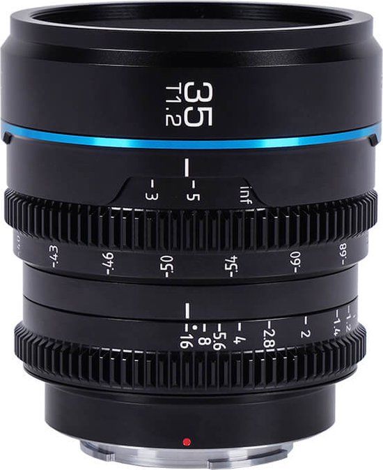 Sirui Night Walker 35mm T1.2 - Canon RF - Zwart