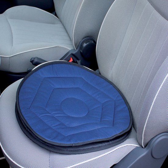 Vitility Draaikussen Swivel EZ - Blauw - Katoen