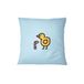 Bona Basics, Decoratieve kussenhoes, Huisdecoratie, voor bank, cafetaria, Afmeting: 60x60 cm, Kleur: Lichtblauw