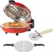 Petra Elektrische Pizza Oven - 1200W - 5 instellingen - 12 inch pizzas