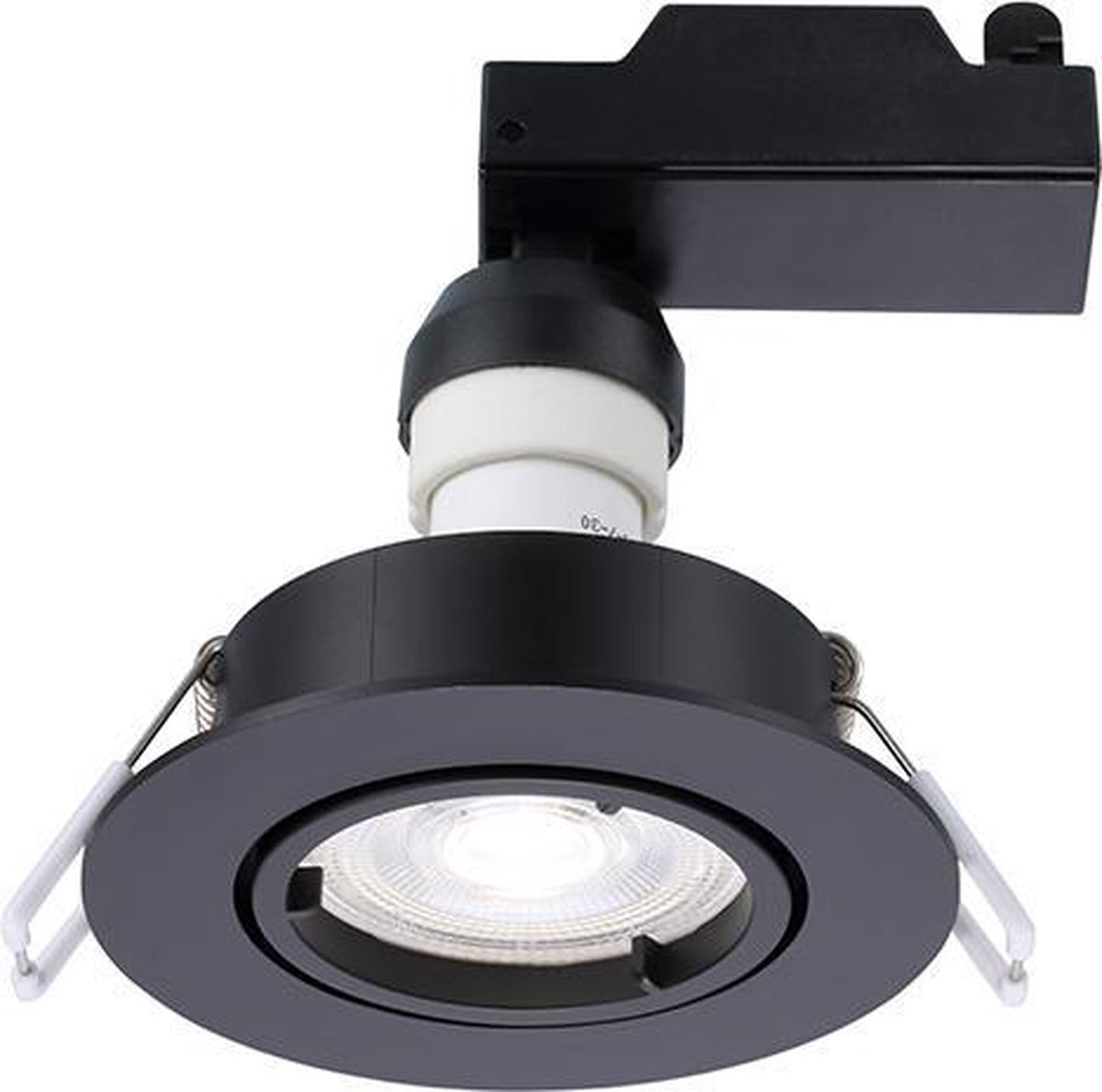 Sylvania Inbouwspot LED - GU10 - 345 lm - dimbaar - IP20 - zwart Zwart