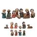 DRW Geheimnis Belen - Kinderen - 10 stuks - Handbeschilderd - Hars - 8 cm