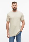 s.Oliver - T-shirt structuré avec poignets pour hommes