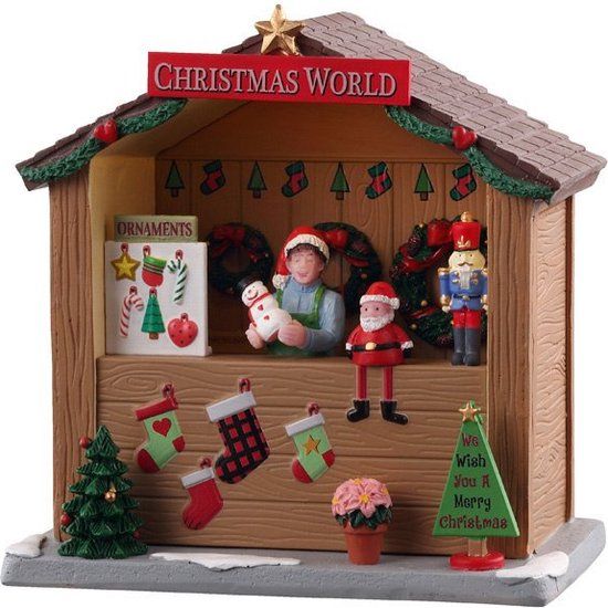 Lemax Christmas World Booth, B/o (3v)