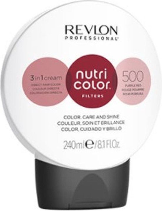 Revlon Nutri Color Creme 240ml 500 Purple Red