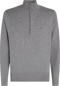 Tommy Hilfiger Heren Schipperstrui Katoen Grijs - Maat XL